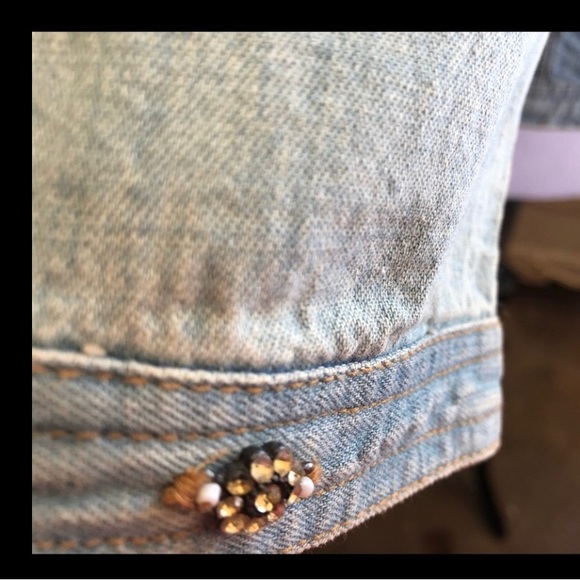 Chico’s jkt embellished silk embroidery - Picture 7 of 8